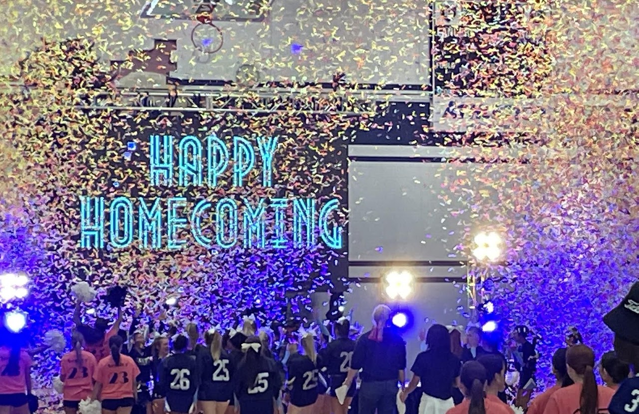 Happy Homecoming Pep Rally Image